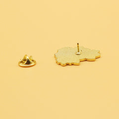 Animal Series Metal Pins Fashionable Decoration For Backpack Clothes Cap