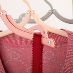 5pcs Folding Drying Rack Magic Travel Hanger Home Plastic Underwear Rack