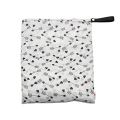 Waterproof Reusable Wet Bag with Double Zippers for Diapers and Breast Pump