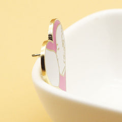 Heart-shaped Metal Pin Fashionable Decoration for Backpack Clothes Cap Scarves