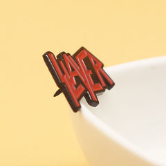 Creative Letter Lapel Brooch Bagde Bag Backpack Decorative Pin