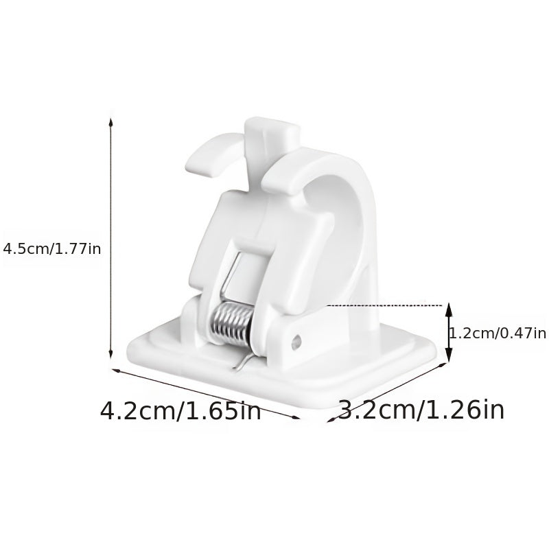 2pcs Adjustable Rod Holders for Home Decor