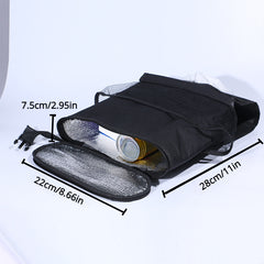 Car Seat Storage Bag Ice Pack Insulation Seat Back Bag