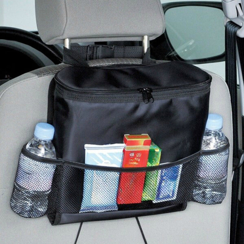 Car Seat Storage Bag Ice Pack Insulation Seat Back Bag