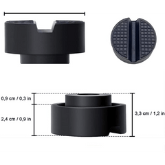 2pcs Universal Car Jack Bracket Rubber Support Block