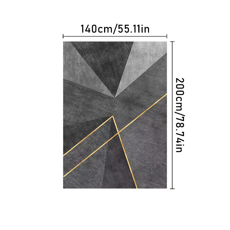 Geometric Kitchen Rug Living Room Decorative Carpet