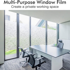 Frosted Glass Window Film - Privacy Solution for Home