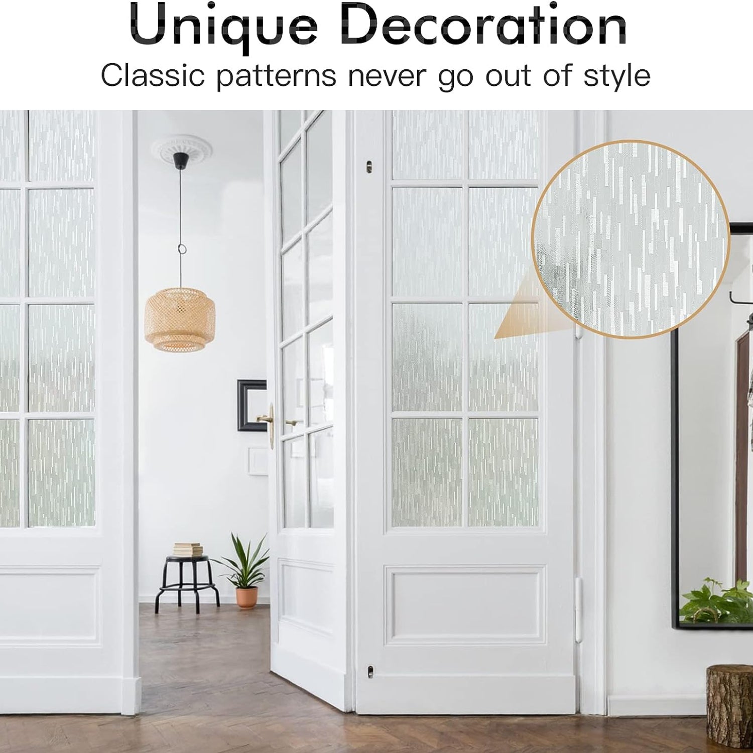 Frosted Glass Window Film - Privacy Solution for Home