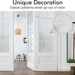 Frosted Glass Window Film - Privacy Solution for Home