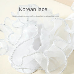 Girls Kids Lace Ruffled Socks Breathable Comfy Children's Socks