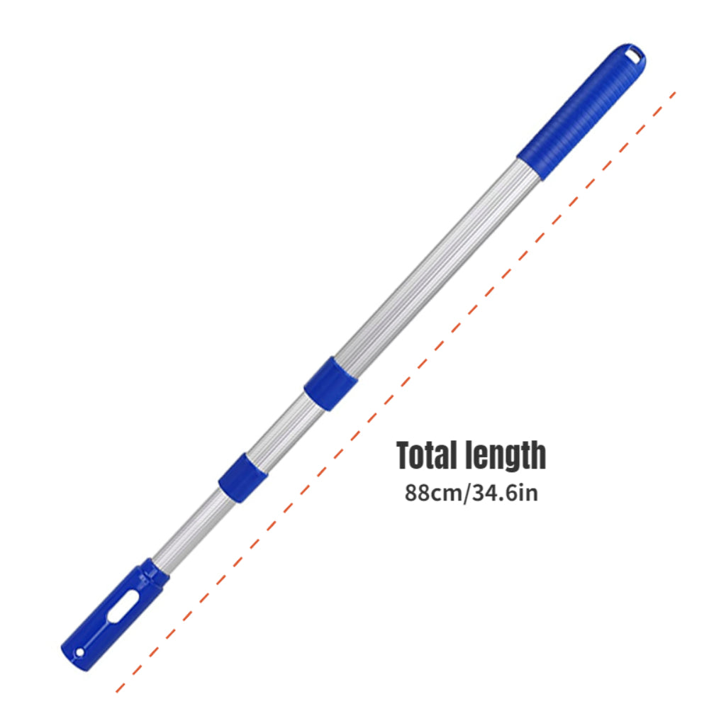 Professional Telescopic Pool Pole - Adjustable 3 Piece Aluminum
