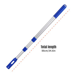 Professional Telescopic Pool Pole - Adjustable 3 Piece Aluminum