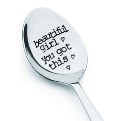 Girl You Got This Engraved Spoon - Encouragement Gift