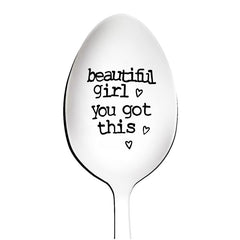 Girl You Got This Engraved Spoon - Encouragement Gift