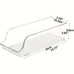 2pcs Refrigerator Can Dispenser Clear Plastic