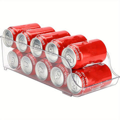 2pcs Refrigerator Can Dispenser Clear Plastic