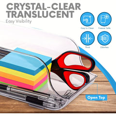 2pcs Refrigerator Can Dispenser Clear Plastic