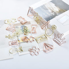 20pcs Paper Clip Shaped Bookmark Clip Bulk