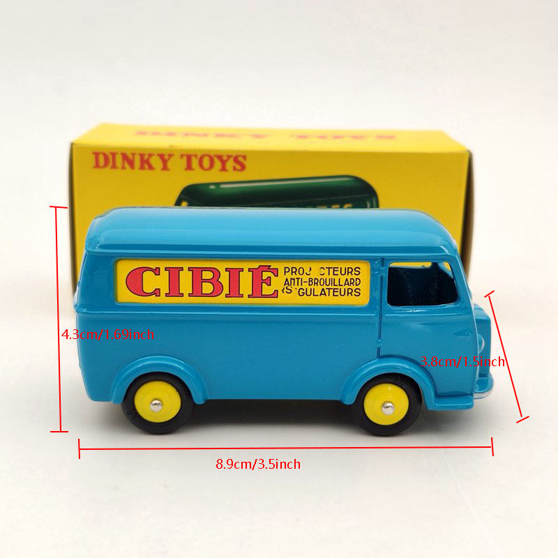 1:43 Scale 25B 25BV Van Postal Diecast Toy Car Model Vehicle