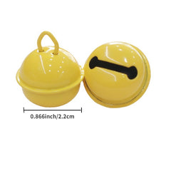 1pc Candy 22mm Colored Bell DIY Keychain Accessory Christmas Met