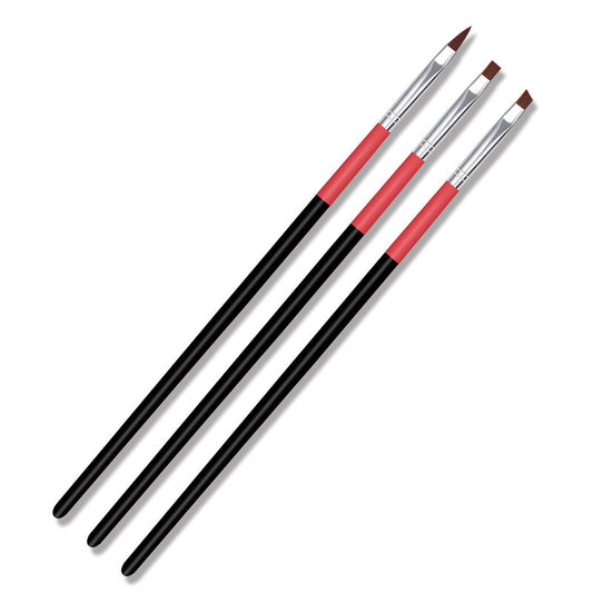 3pcs Nail Art Drawing Painting Pen Set