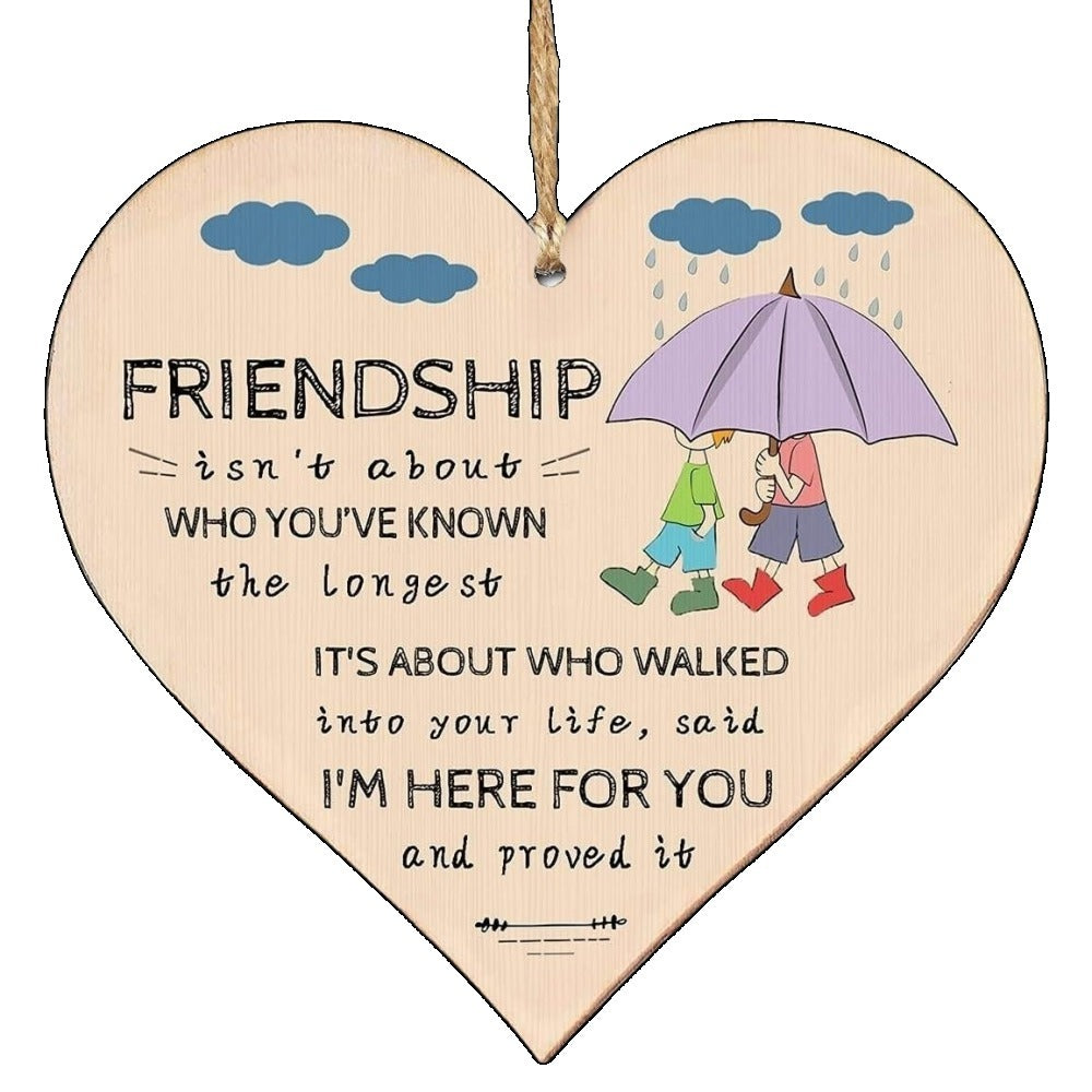 Love Door Sign Pendant - Gift For Friends