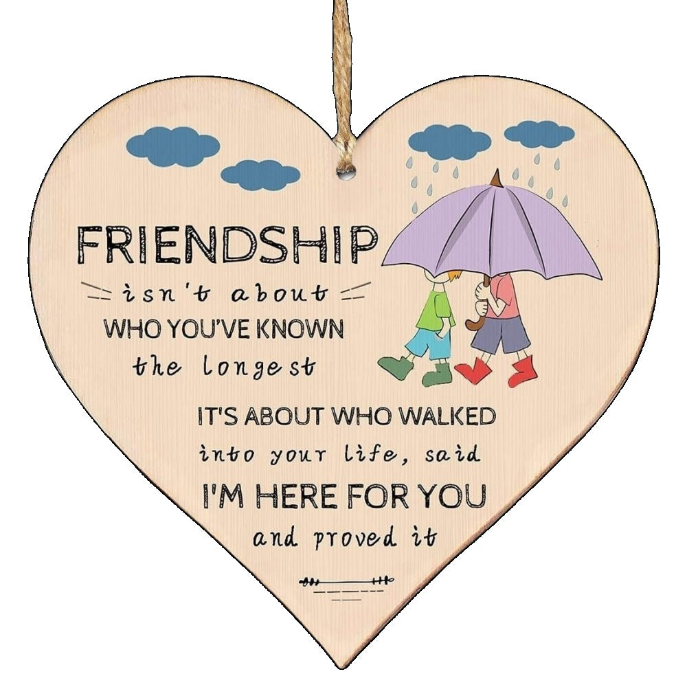 Love Door Sign Pendant - Gift For Friends