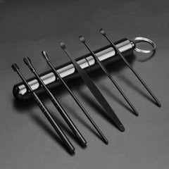 6pcs Ear Cleaning Tool Set Stainless Steel Ear Care Kit