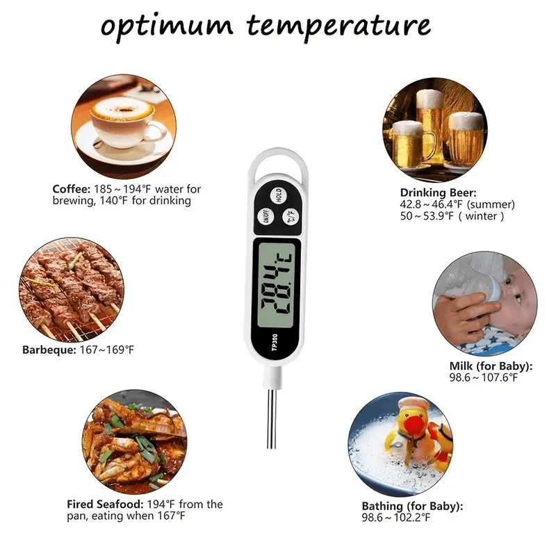 Digital Kitchen Thermometer for Perfectly Cooked Meals