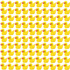 20pcs Resin Ducks Tiny Ducks Slime Charms DIY Craft Micro Landscape Garden Decor