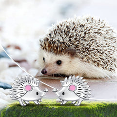 Cartoon Hedgehog Stud Earrings For Girls Birthday Gift