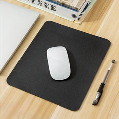 Non Slip Gaming Leather Mouse Pad Waterproof Anti Scratch Mat