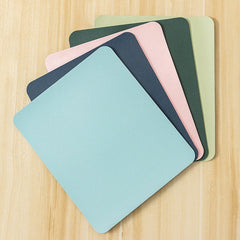 Non Slip Gaming Leather Mouse Pad Waterproof Anti Scratch Mat