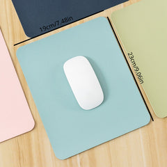 Non Slip Gaming Leather Mouse Pad Waterproof Anti Scratch Mat