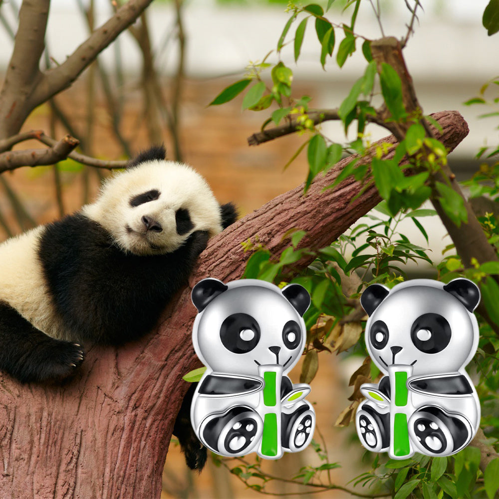 Panda Stud Earrings Birthday Christmas Gift For Women Girls