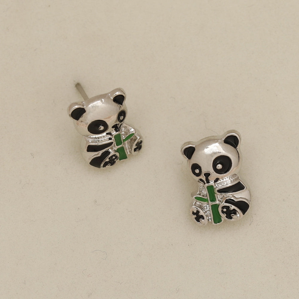 Panda Stud Earrings Birthday Christmas Gift For Women Girls