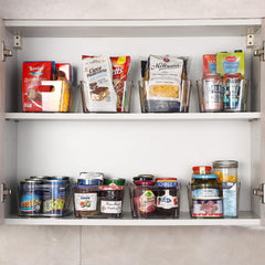 Clear Bin Fridge and Pantry Organizer Food Safe Storage