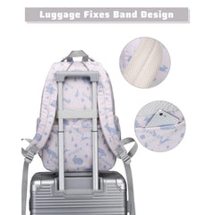 Waterproof Large Schoolbag Travel Backpack Laptop Bag