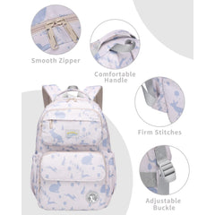 Waterproof Large Schoolbag Travel Backpack Laptop Bag