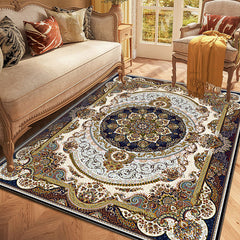 Vintage Persian Area Rugs Non-slip Soft Carpet Machine Washable Sofa Floor Mat