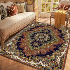 Vintage Persian Area Rugs Non-slip Soft Carpet Machine Washable Sofa Floor Mat