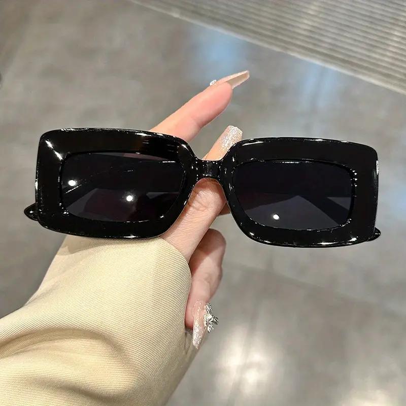 Y2K Rectangle Sunglasses Unisex Casual UV400