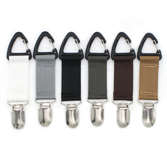 2pcs Outdoor Straw Hat Clips Portable Bag Clip