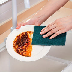 Thickened Scouring Pad Bike Cleaning Scrubber Anti-scratch Sponge