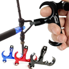 3 Finger Archery Aluminum Bow Release for Compound Bow