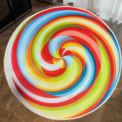 Fruit Print Carpet Floor Mat Non slip Foot Mat Bedroom Yoga Mat