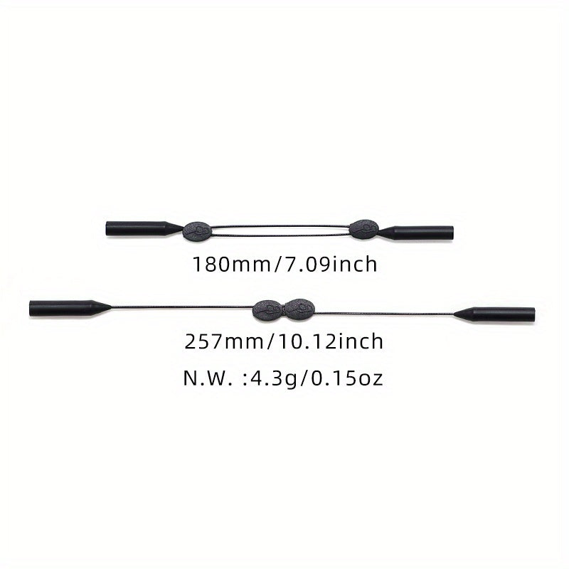 Adjustable Glasses Strap Silicone Wire Eye Glasses String Anti Slip Sports Cord