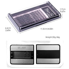 Mixed Lash Clusters 12 Rows C D Curl Wispy Soft Fluffy Natural Look Cluster Lash