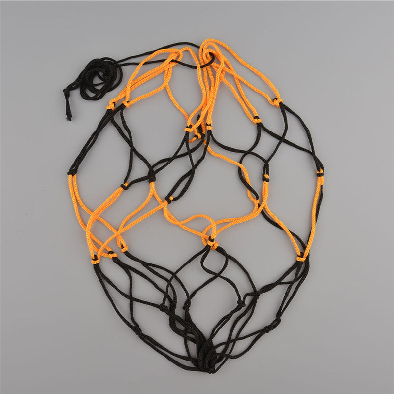 2pcs Sports Storage Bag Portable Net Pocket Outdoor Basketball Football