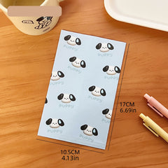 10pcs Cartoon Pattern Gift Paper Bag Girl Heart Snack Ziplock Packaging